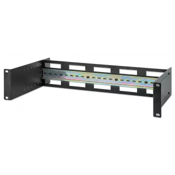 Rack rail Intellinet 716345 Black Aluminium 487mm x 210mm x 89mm