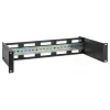 Rack rail Intellinet 716345 Black Aluminium 487mm x 210mm x 89mm