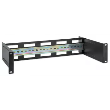 Rack rail Intellinet 716345 Black Aluminium 487mm x 210mm x 89mm