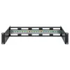 Rack rail Intellinet 716345 Black Aluminium 487mm x 210mm x 89mm