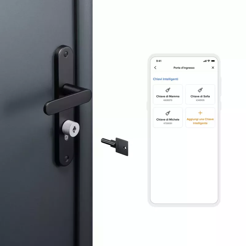 Smart lock key Netatmo NDL-K1U 58mm width 23mm depth 20g weight