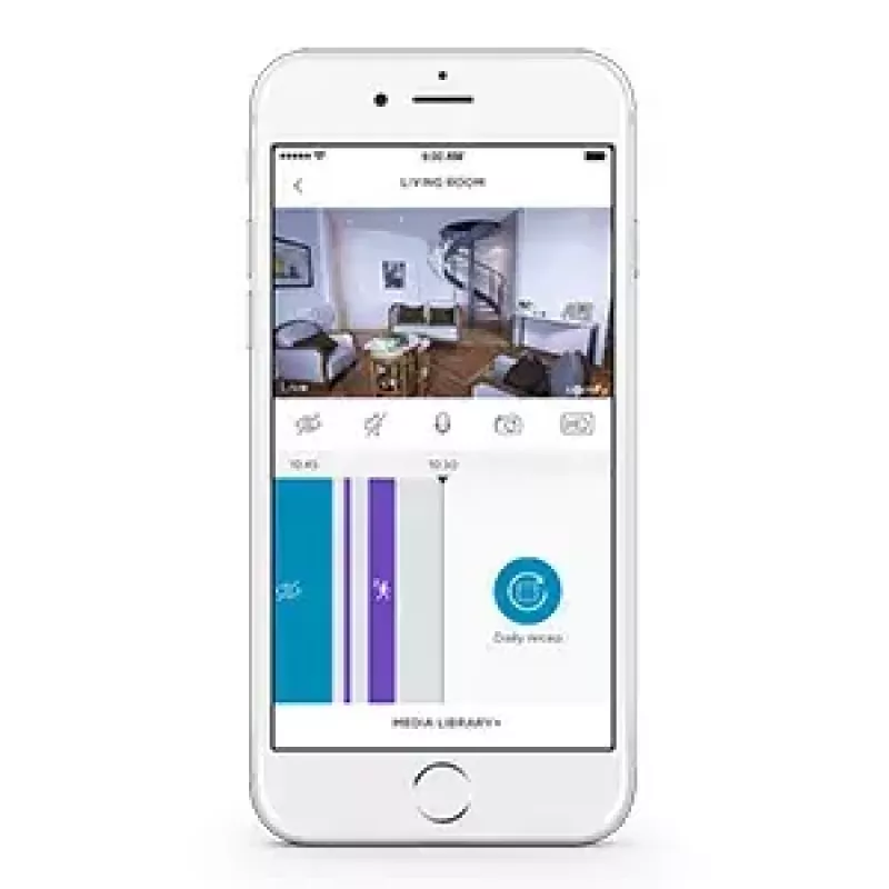 IP security camera Somfy 2401485 Indoor 1280 x 720 pixels