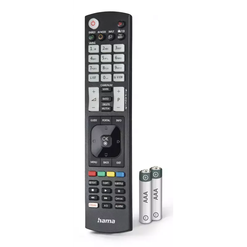 Remote Control Hama 00221061 IR Wireless for LG TV 52 Buttons