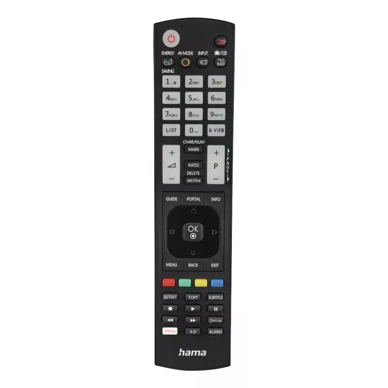 Remote Control Hama 00221061 IR Wireless for LG TV 52 Buttons
