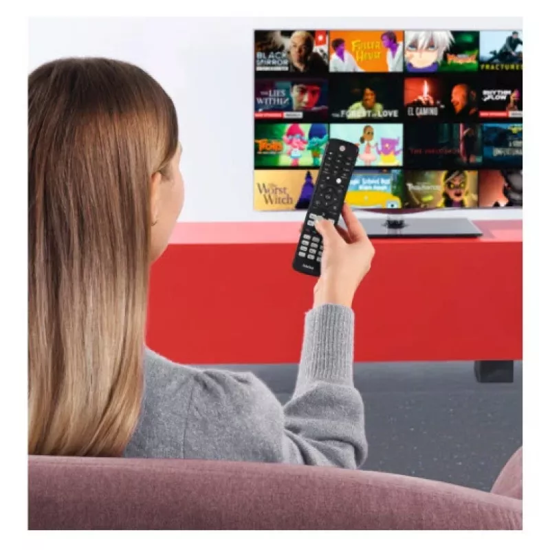 Remote Control Hama 00221063 IR Wireless TV Philips 46 Buttons