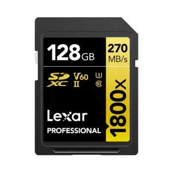 Memory Card Lexar 128GB SDXC UHS-II LSD1800128G-BNNNG