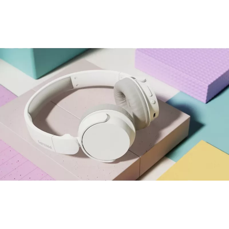 Philips TAH3209WT/00 headphones/headset Wireless Head-band Calls/Music Bluetooth White