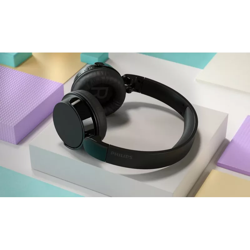 Philips 4000 series TAH4209BK/00 headphones/headset Wireless Head-band Calls/Music Bluetooth Black