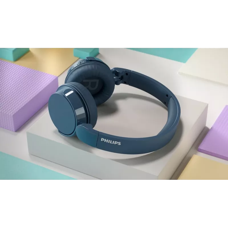 Philips 4000 series TAH4209BL/00 headphones/headset Wireless Head-band Calls/Music Bluetooth Blue