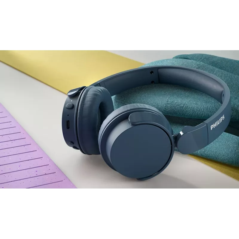 Philips 4000 series TAH4209BL/00 headphones/headset Wireless Head-band Calls/Music Bluetooth Blue