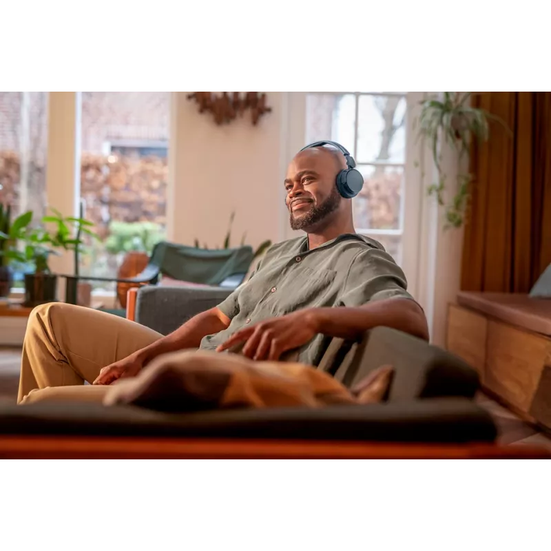Philips 4000 series TAH4209BL/00 headphones/headset Wireless Head-band Calls/Music Bluetooth Blue