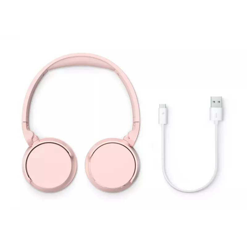 Philips 4000 series TAH4209PK/00 headphones/headset Wireless Head-band Calls/Music Bluetooth Pink