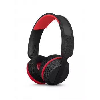 Philips 6000 series TAA6219BK/00 headphones/headset Wireless Head-band Music Bluetooth Black, Red