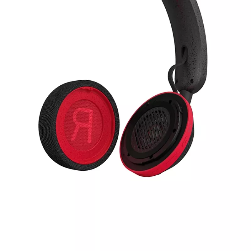 Philips 6000 series TAA6219BK/00 headphones/headset Wireless Head-band Music Bluetooth Black, Red