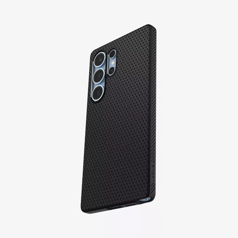 Spigen Galaxy S25 Ultra Case Liquid Air Matte Black Cover Samsung Galaxy S25 Ultra 6.9 inch
