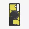 Spigen Galaxy S25 Case Tough Armor AI Black Cover with Desktop Stand