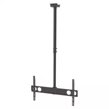 Manhattan Ceiling Mount for TV & Monitors, For screens: 37 inch to 75 inch, Adjustable height: 105-156 cm, VESA compatibility: all between 200x200 to 800x400mm - check the dimensions of the four mounting holes on back of screen to ensure it fits, Max 50kg, LFD,Bracket