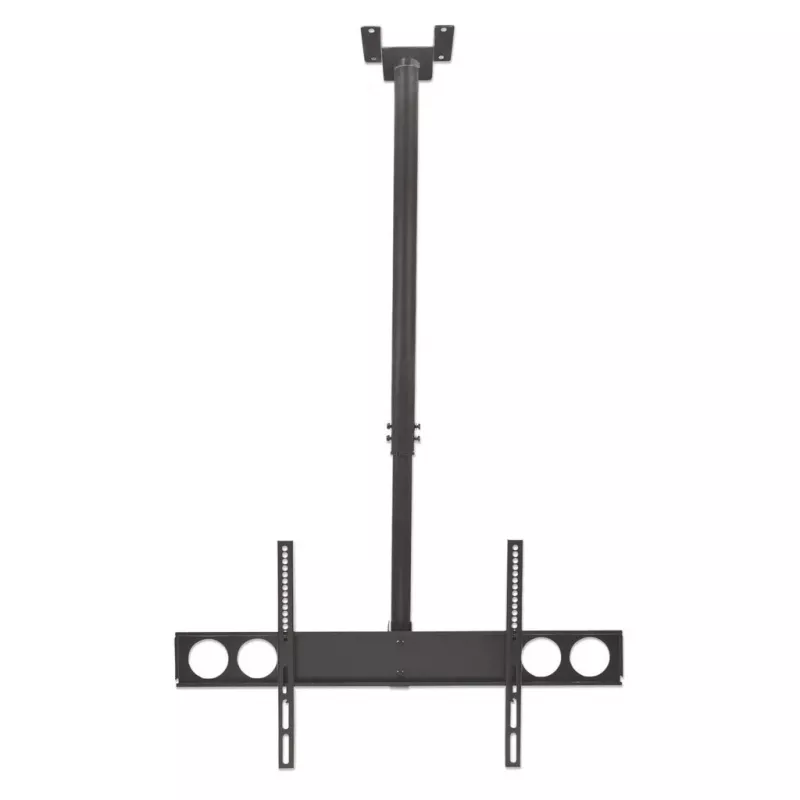Manhattan Ceiling Mount for TV & Monitors, For screens: 37 inch to 75 inch, Adjustable height: 105-156 cm, VESA compatibility: all between 200x200 to 800x400mm - check the dimensions of the four mounting holes on back of screen to ensure it fits, Max 50kg, LFD,Bracket