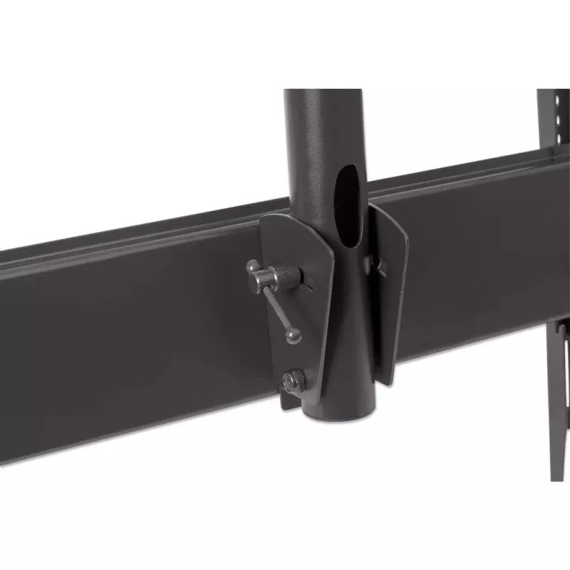 Manhattan Ceiling Mount for TV & Monitors, For screens: 37 inch to 75 inch, Adjustable height: 105-156 cm, VESA compatibility: all between 200x200 to 800x400mm - check the dimensions of the four mounting holes on back of screen to ensure it fits, Max 50kg, LFD,Bracket