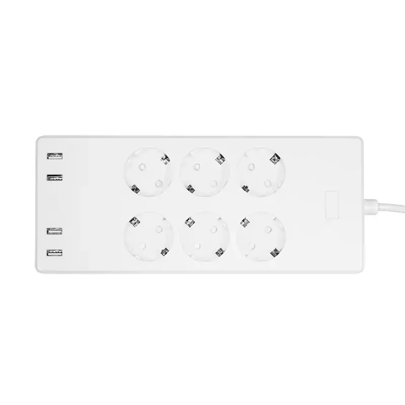 LogiLink Wi-Fi Smart Socket outlet 6-way CEE 7/3 4x USB