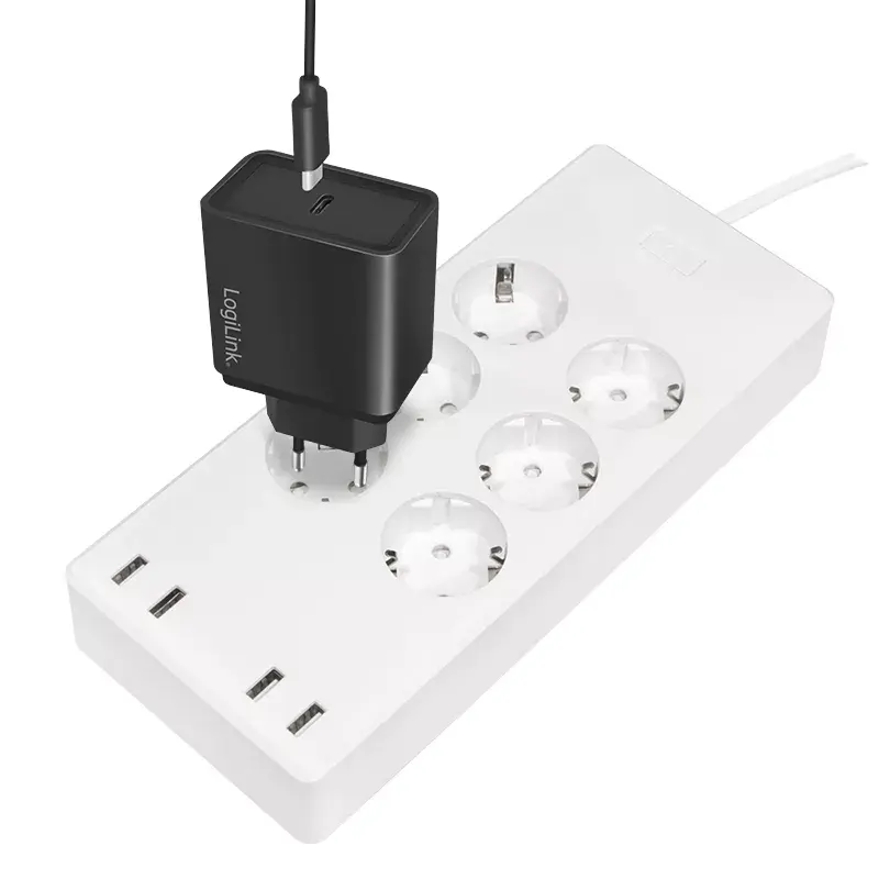 LogiLink Wi-Fi Smart Socket outlet 6-way CEE 7/3 4x USB