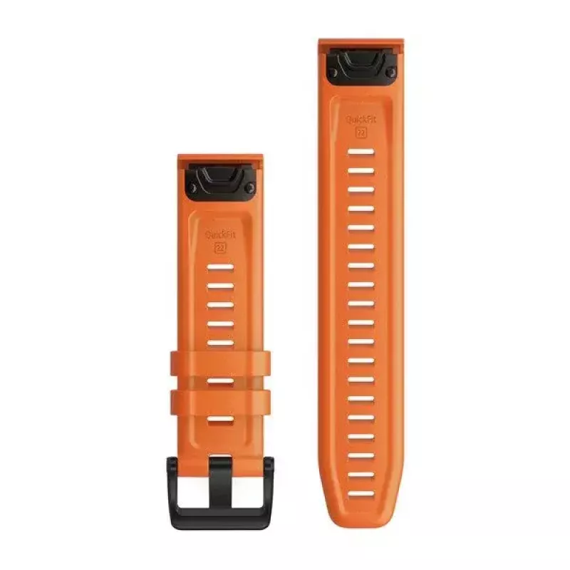 Band Garmin QuickFit 22 Orange Silicone