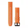 Band Garmin QuickFit 22 Orange Silicone