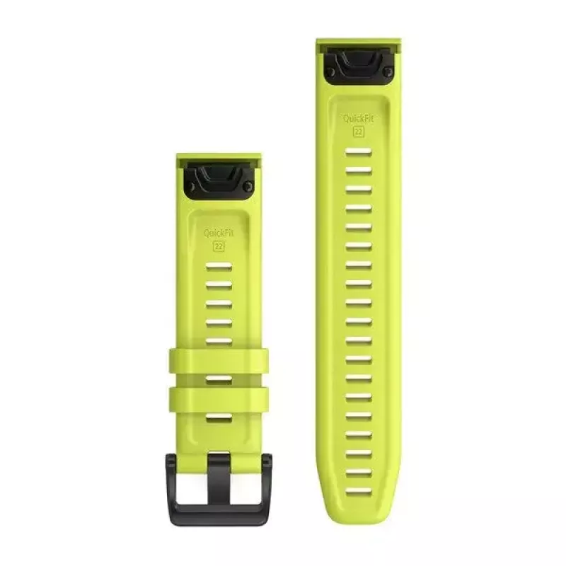 Band Garmin QuickFit 22 Yellow Silicone