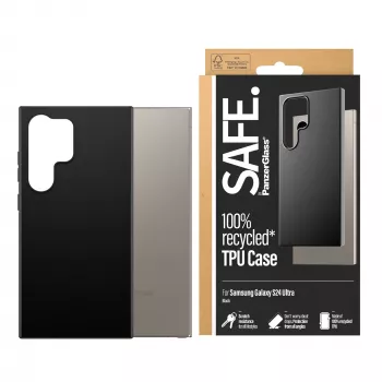 TPU Case PanzerGlass SAFE Samsung Galaxy S24 Ultra Black Transparent Protection