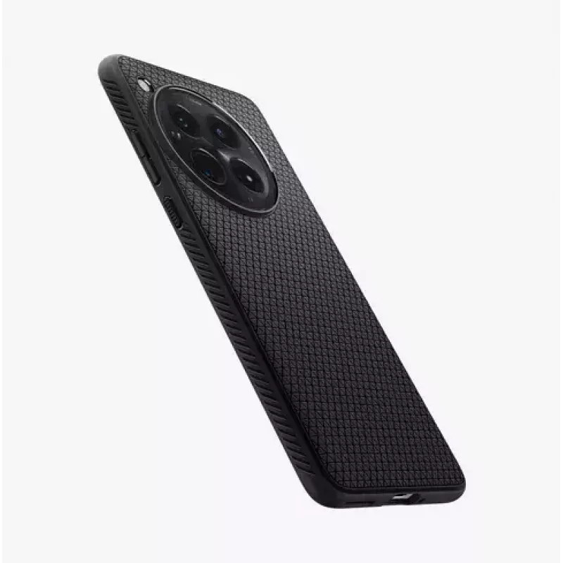 Spigen OnePlus 12 Liquid Air Matte Black mobile phone case 17.3 cm