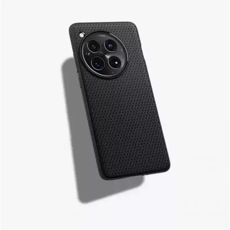 Spigen OnePlus 12 Liquid Air Matte Black mobile phone case 17.3 cm