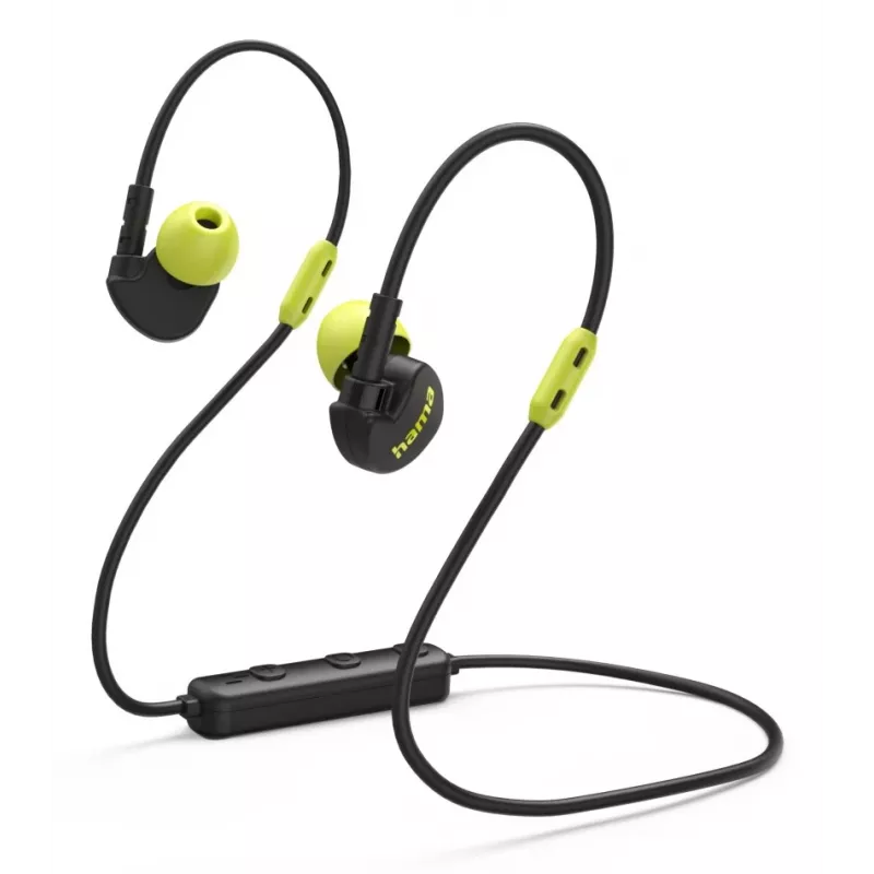 Hama Freedom Athletics III Headset Wireless In-ear Sports Bluetooth Black, Yellow