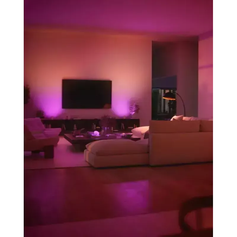 Philips Hue White and colour ambience Starter kit: 3 GU10 bulbs + Dimmer switch + Bridge Pro