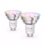 Philips Hue White and colour ambience Essential GU10 – smart spotlight – 345 lm – 4.7W – 2-pack