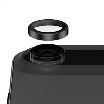 PanzerGlass Hoops Ceramic II Camera Lens Protector iPhone Air Scratch Shock Resistant Black