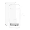 Screen protection bundle PanzerGlass CARE 3-in-1 Feature Kick for iPhone Air — tempered glass, PET, silicone, transparent