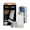 Screen protection bundle PanzerGlass CARE 3-in-1 Feature Kick for iPhone Air — tempered glass, PET, silicone, transparent
