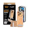 Protective Case PanzerGlass CARE Feature Kick 3w1 for iPhone 17 Pro with glass lens cover