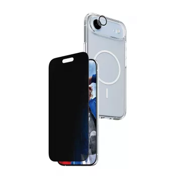 Protective phone case PanzerGlass CARE for iPhone 17 Air — Privacy 3-in-1