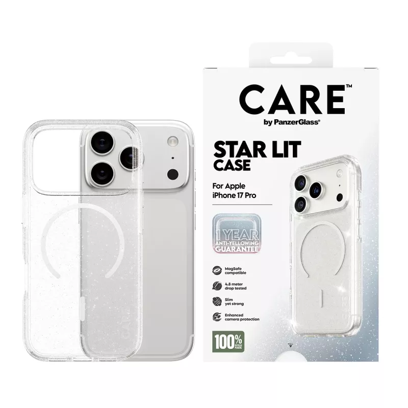 Cover PanzerGlass CARE by Flagship Case Urban Explorer Star Lit White MagSafe iPhone 17 Pro