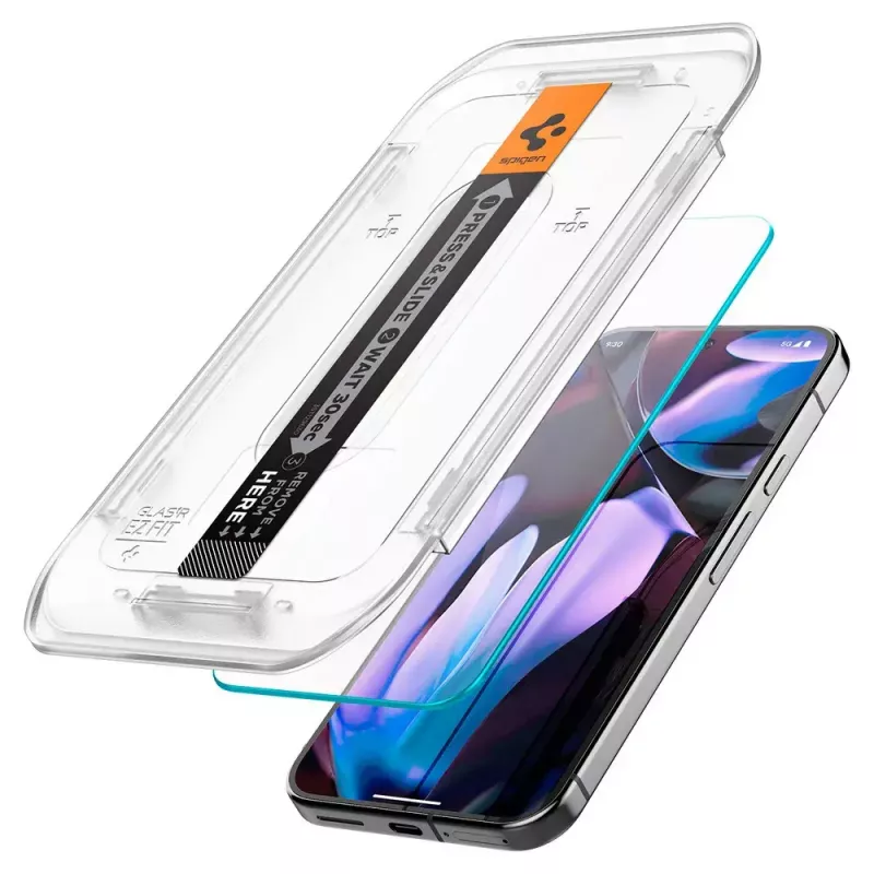 Spigen Glass Screen Protector EZ Fit GLAS.tR Slim for Google Pixel 9 / 9 Pro