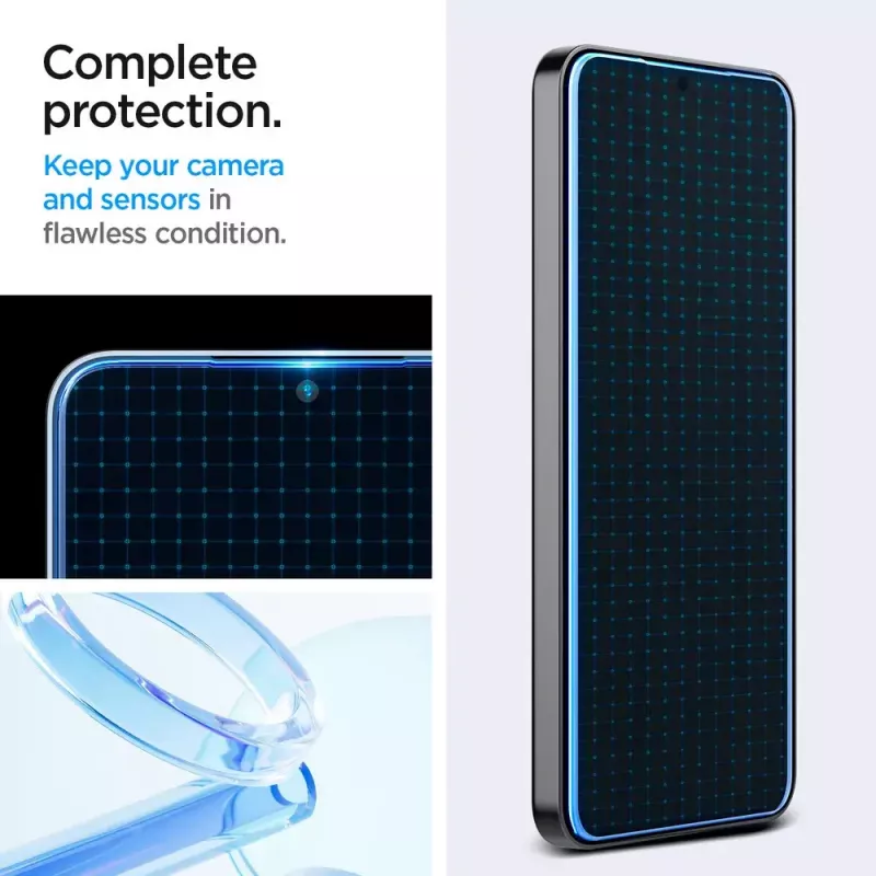 Glass Screen Protector Spigen Galaxy S24 Dust Scratch Resistant