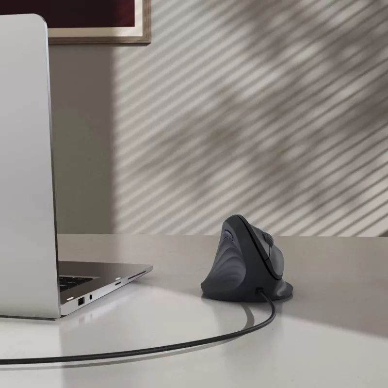 Hama ECM-500L mouse Office Left-hand USB Type-A Optical 1800 DPI