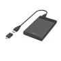 Hama 00200760 storage drive enclosure HDD/SSD enclosure Black 2.5 inch