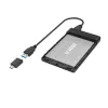 Hama 00200760 storage drive enclosure HDD/SSD enclosure Black 2.5 inch