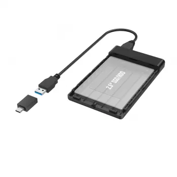 Hama 00200760 storage drive enclosure HDD/SSD enclosure Black 2.5 inch