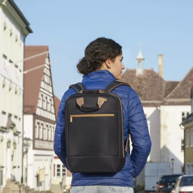 Hama 00222056 backpack Rucksack Beige, Black Recycled polyester