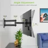 Techly Wall Support for LCD LED 13-30 inch Tilting 2 Joints Black ICA-LCD 923B