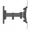 Manhattan Wall Mount for TV & Monitors (Tilt and Swivel 2 pivots), For screens 13 inch to 42 inch, VESA compatibility: all between 75x75mm to 200x200mm - check the dimensions of the four mounting holes on back of screen to ensure it fits, Max 20kg, Bracket