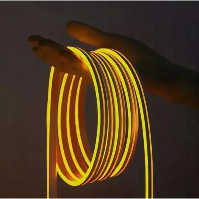 LED neon light Vention PAEWJ-EU 5 m, silicone, DC 12V, 72 LEDs/m, 15 W, IP65, IR remote